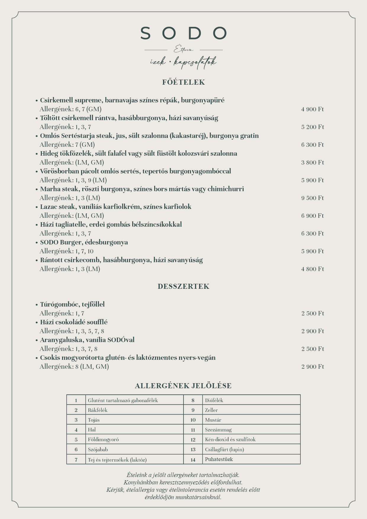20260909 Étlap Sodo Étterem Főételek